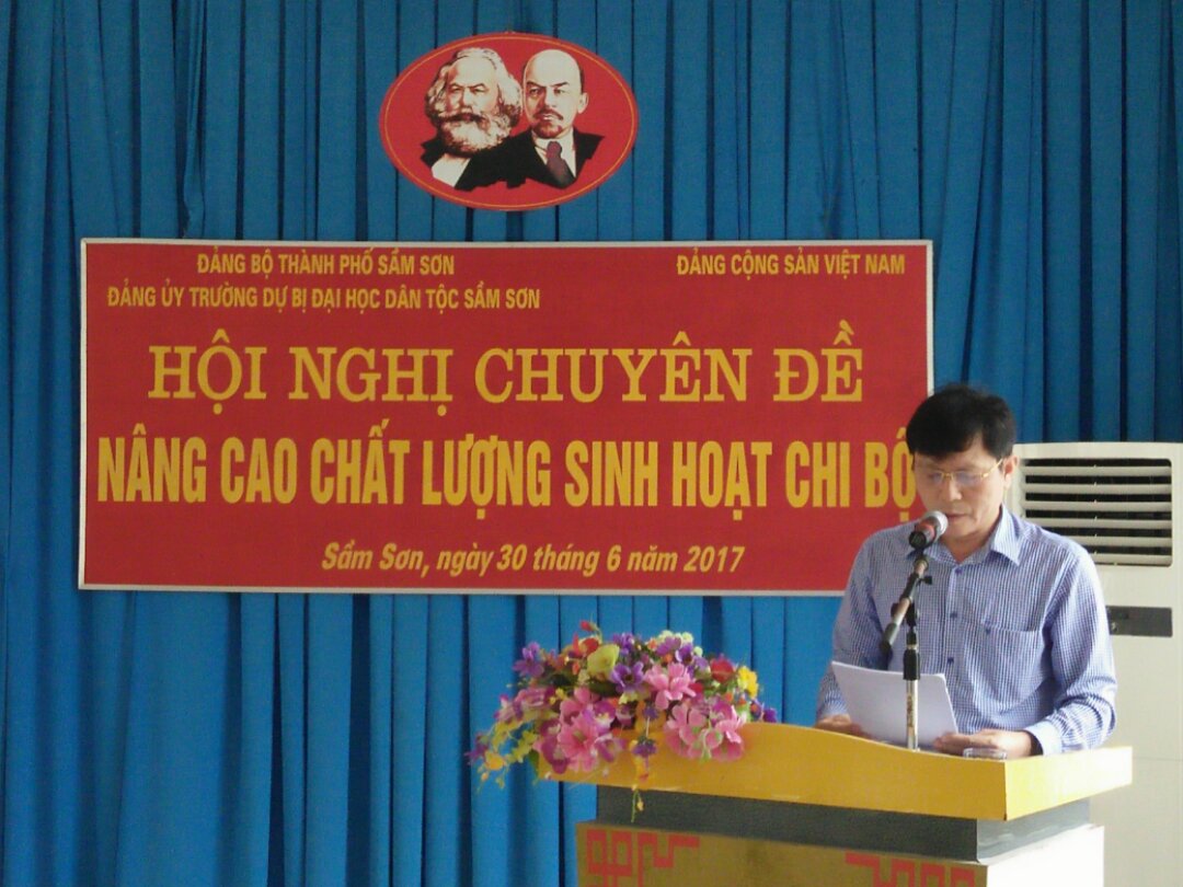 HỘI NGHỊ CHUYÊN ĐỀ “NÂNG CAO CHẤT LƯỢNG SINH HOẠT CHI BỘ”