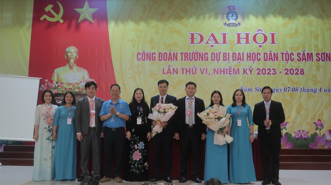 ĐẠI HỘI CÔNG ĐOÀN TRƯỜNG DBĐH DÂN TỘC SẦM SƠN LẦN THỨ VI NHIỆM KỲ 2023 – 2028