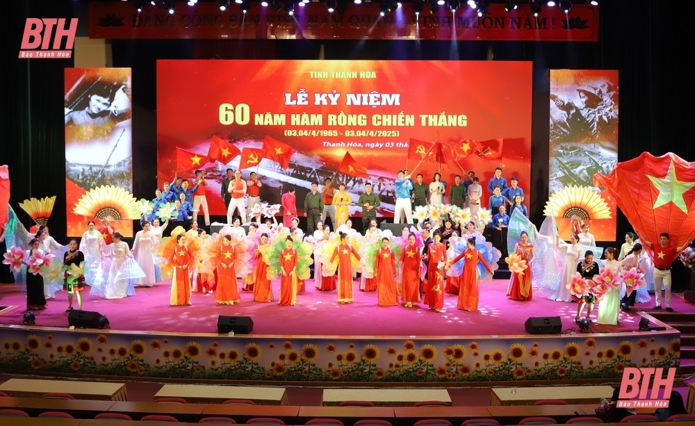 HỌC SINH TRƯỜNG DBĐHDT SẦM SƠN VINH DỰ  GÓP PHẦN TẠO NÊN THÀNH CÔNG CHƯƠNG TRÌNH NGHỆ THUẬT CHÀO MỪNG KỶ NIỆM 60 NĂM HÀM RỒNG CHIẾN THẮNG CỦA TỈNH THANH HÓA