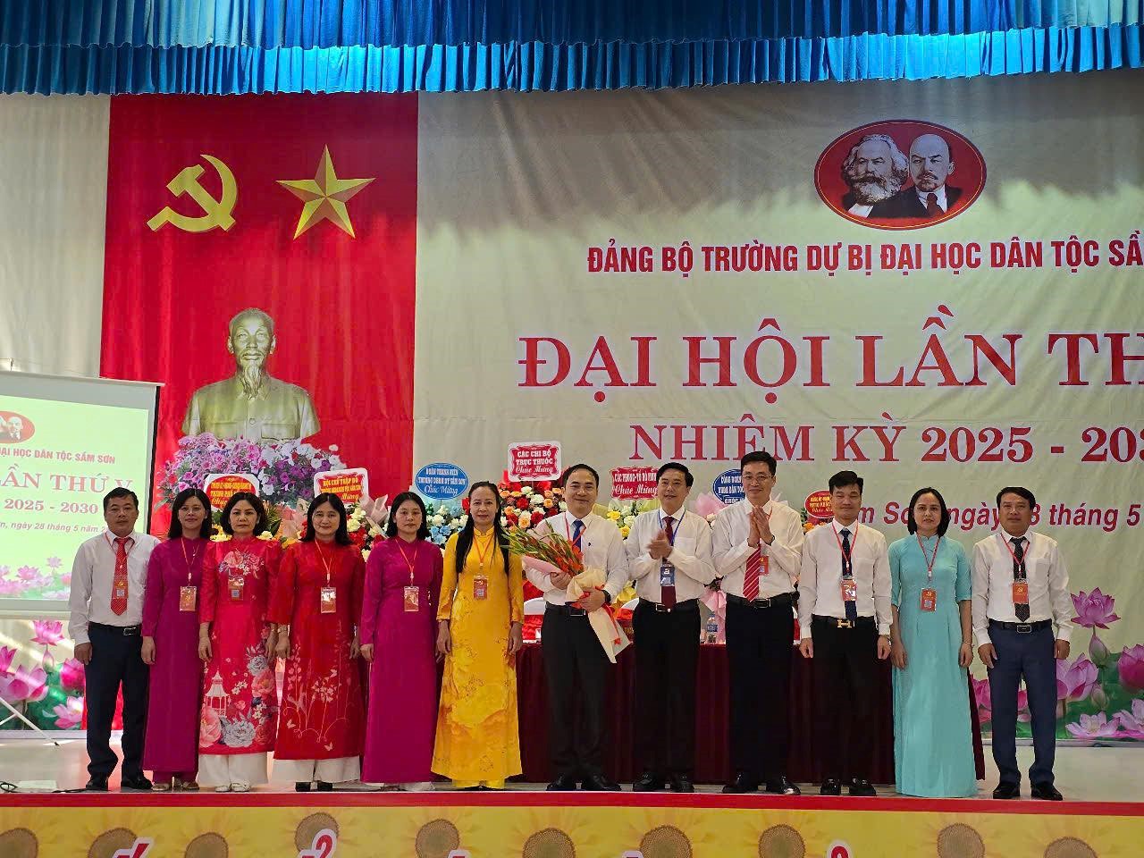 ĐẠI HỘI ĐẢNG BỘ TRƯỜNG DỰ BỊ ĐẠI HỌC DÂN TỘC SẦM SƠN LẦN THỨ V, NHIỆM KỲ 2025 – 2030