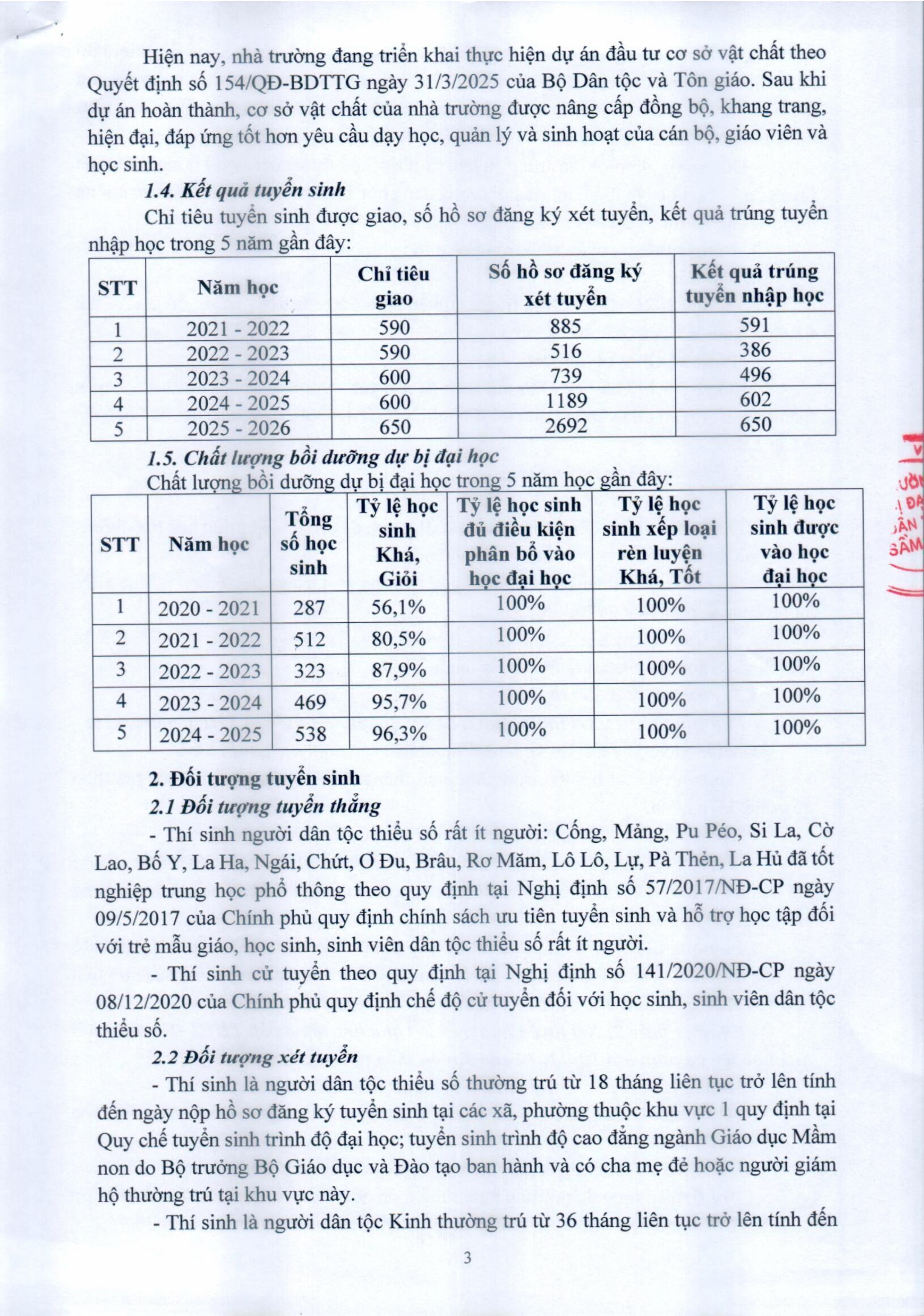 Đề án tuyển sinh hệ DBĐH năm học 2026 - 2027-hình ảnh-2